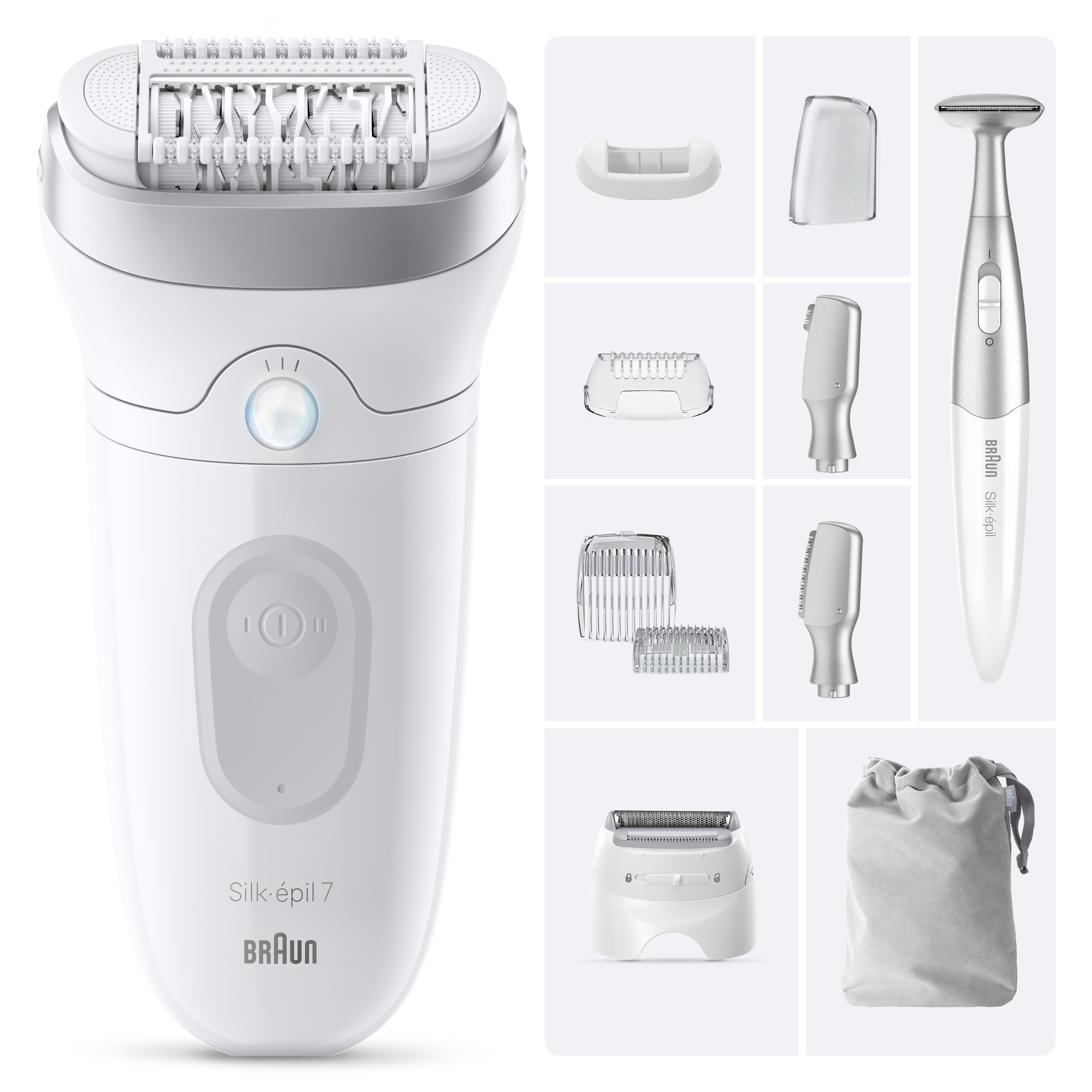 Image : BRAUN Silk-epil 7 - 7-081 Epilateur electrique