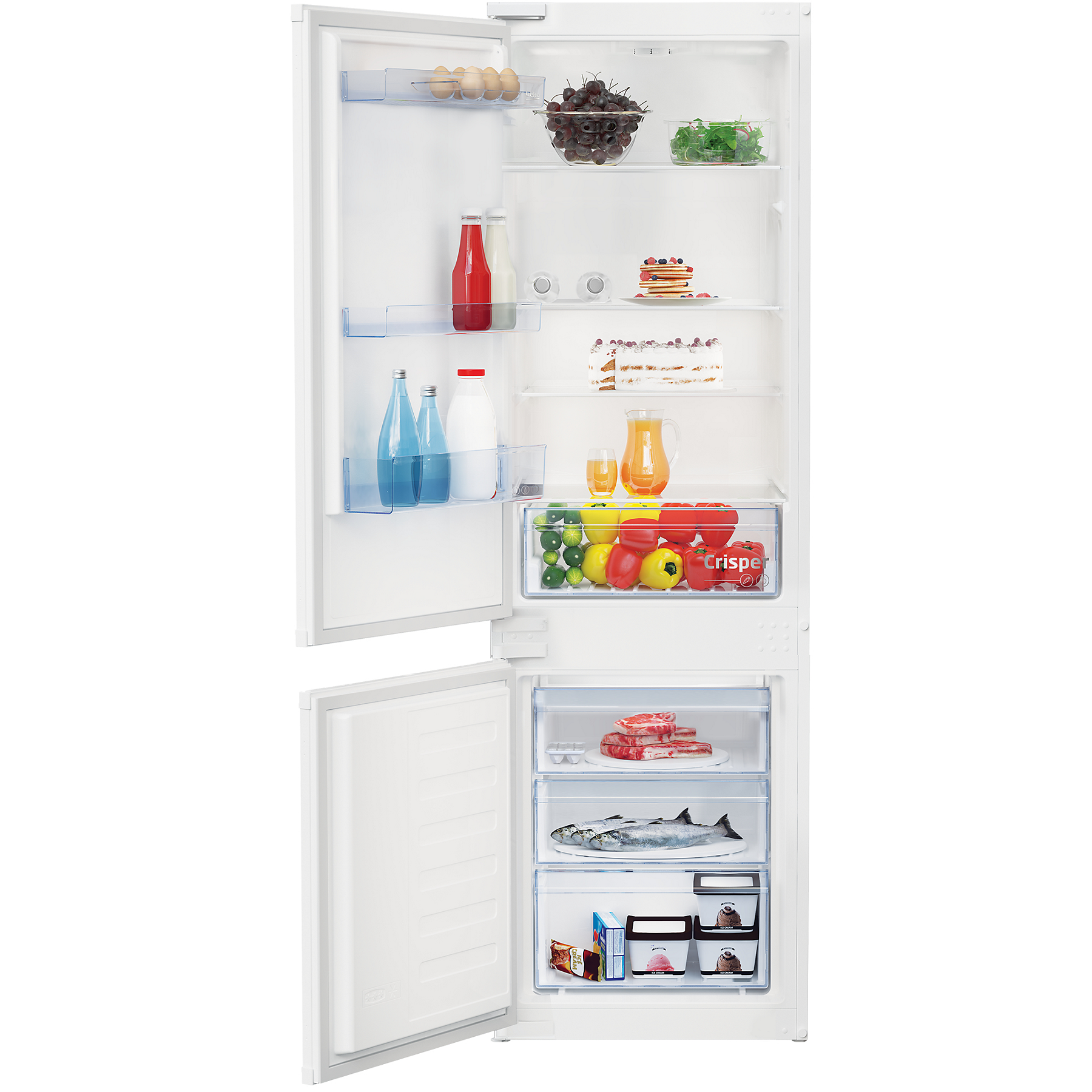 Image : BEKO BCSA285K4SNLH Refrigerateur combine