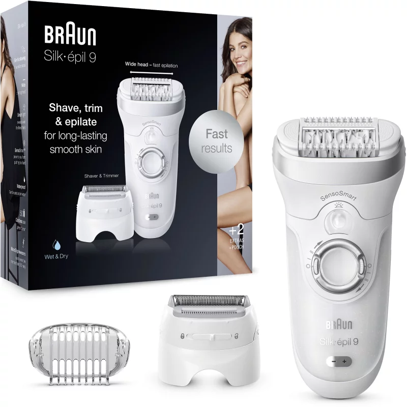 Image : Braun Silk-epil 9 9-705 Blanc