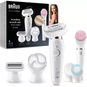 Braun Silk-epil 9 Flex 9100 Blanc épilateur