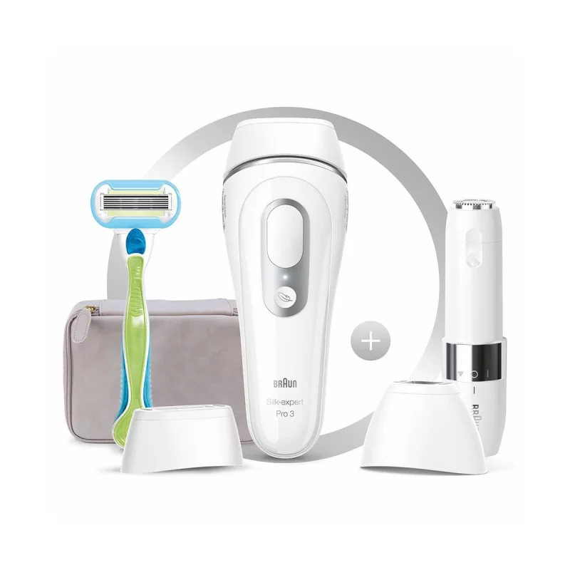 Image : Braun Silk-Expert Pro 3 PL3139 Epilateur a lumiere pulsee ipl