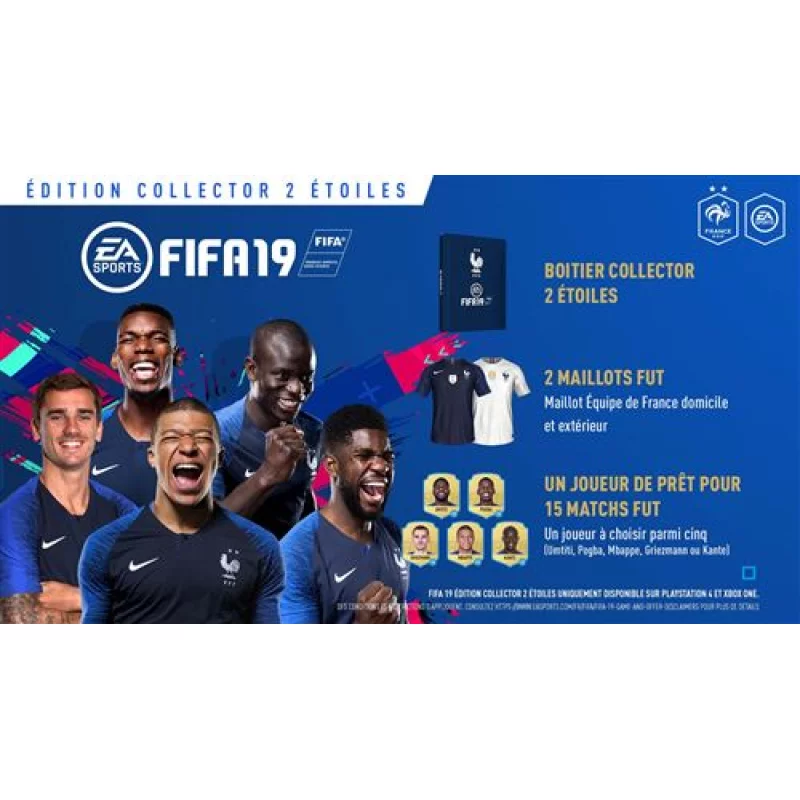 Image : Fifa 19 - Edition Collector 2 Etoiles Xbox One