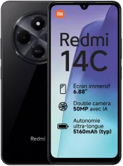 Image : XIAOMI Redmi 14C Noir 4 GO + 128 GO