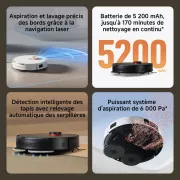 Image : Xiaomi Robot Vacuum S20+ Blanc