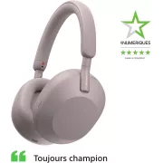 Sony WH1000XM5 Casque audio arceau sans fil Rose