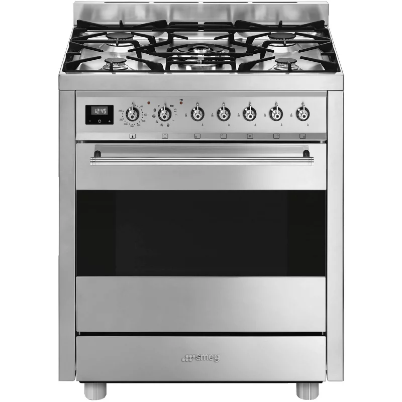 Image : SMEG C7GPX9 Piano de cuisson mixte 70 cm