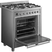 Image : SMEG C7GPX9 Piano de cuisson mixte 70 cm