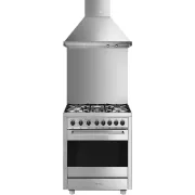 Image : SMEG B71GMX2 Piano de cuisson mixte 70 cm