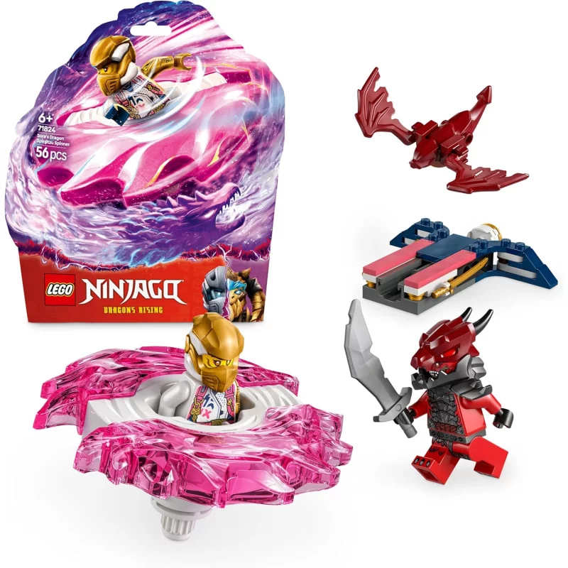 Image : LEGO 71824 La toupie Spinjitzu du dragon de Sora NINJAGO