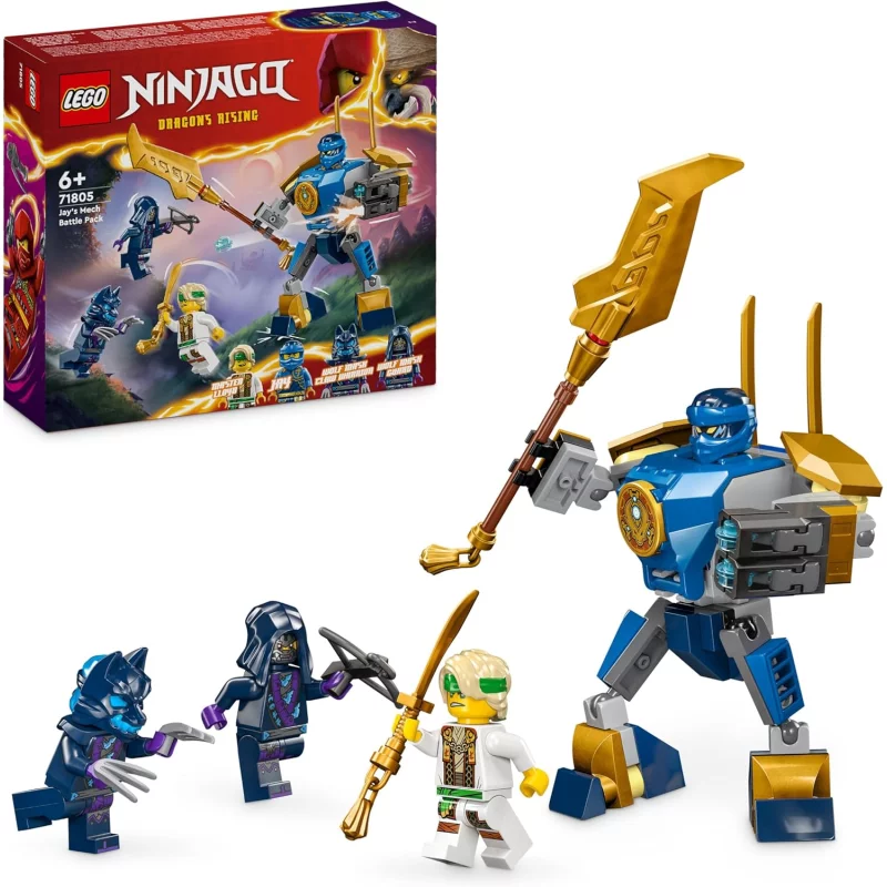 Image : LEGO 71805 Pack de combat: le robot de Jay NINJAGO