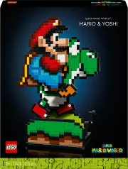 Image : LEGO 71438 Super Mario World Mario et Yoshi