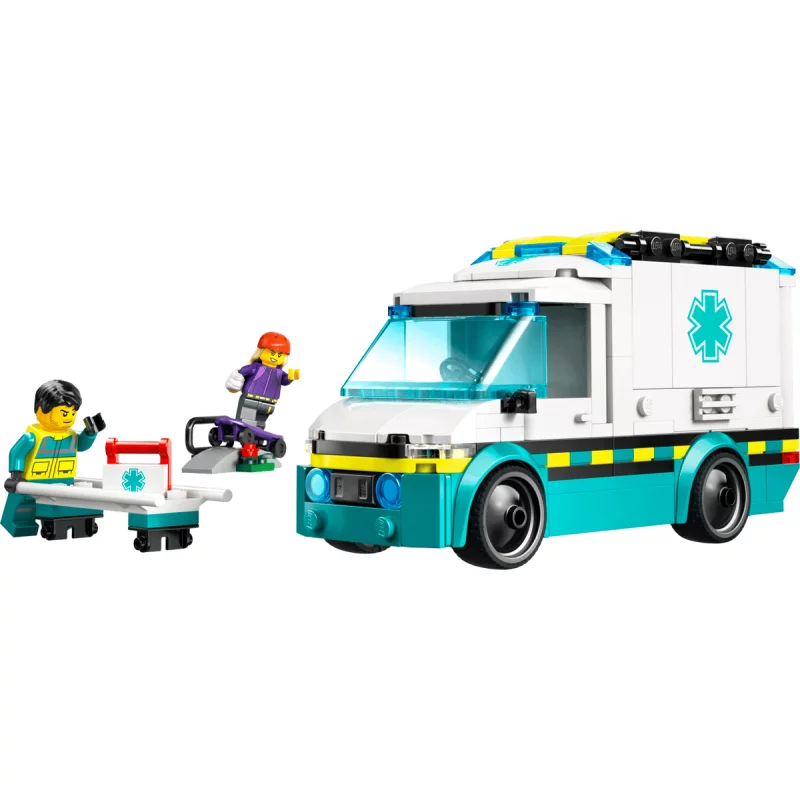 Image : LEGO 60451 L'ambulance de secours City