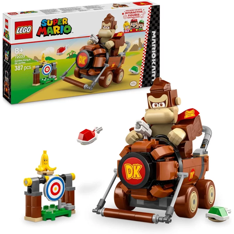 Image : LEGO 72033 Mario Kart - Donkey Kong et DK Jumbo Super Mario