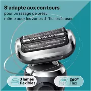Image : BRAUN 71-N1200s Series 7 Rasoir electrique