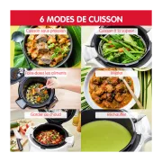 Image : MOULINEX COOKEO CE851HF0 Cuiseur vapeur