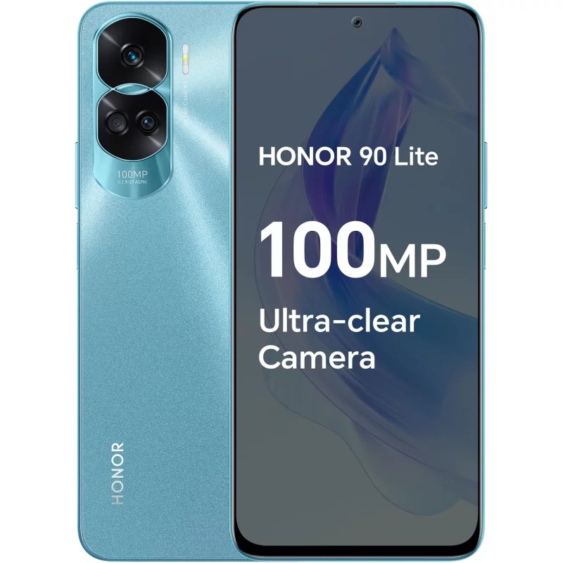 Image : HONOR 90 Lite 8 Go + 256 Go Cyan Lake