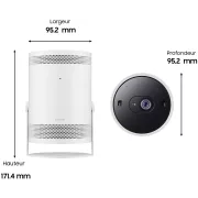 Image : Samsung The Freestyle 2nd Gen - Vidéoprojecteur nomade - Blanc