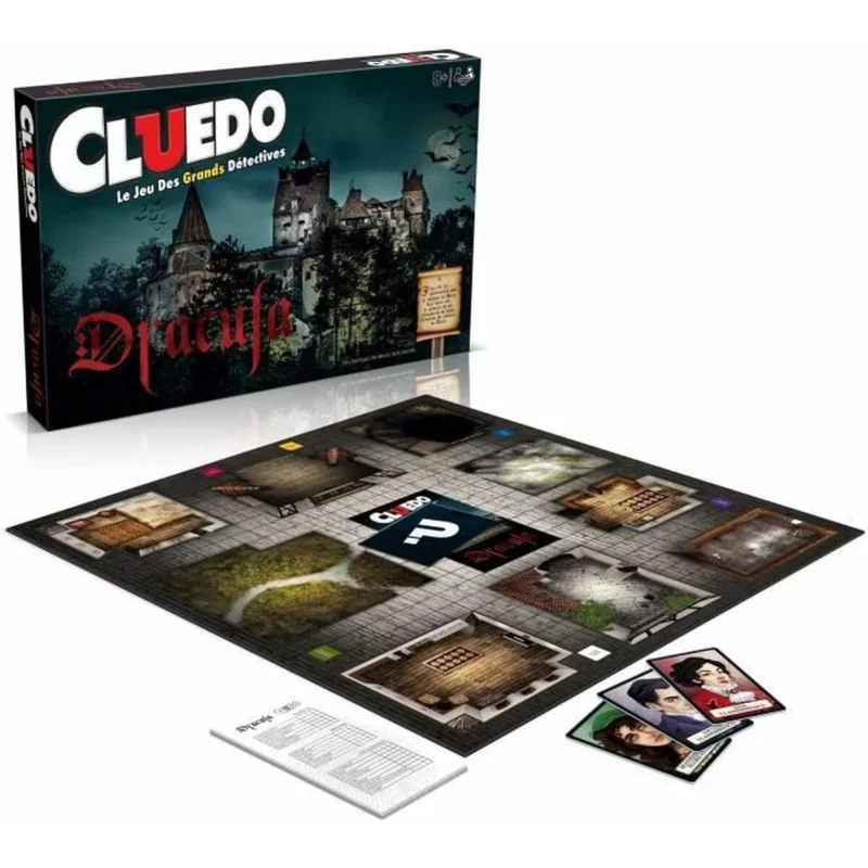 Image : CLUEDO DRACULA WINNING MOVES Jeu de plateau