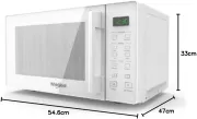 Image : Whirlpool MWP2S1 Micro-ondes 25L