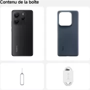 Image : XIAOMI Redmi Note 14 5G Noir 8 GO + 256 GO