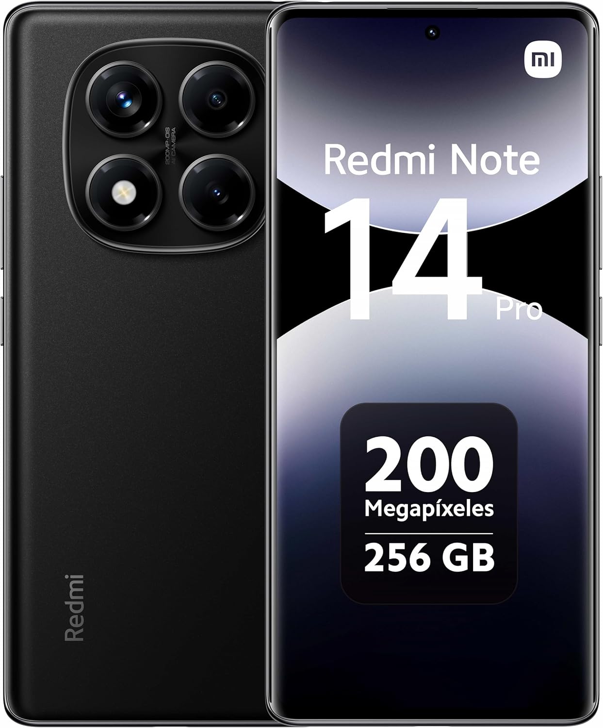 Image : XIAOMI Redmi Note 14 Pro Noir 8 GO + 256 GO