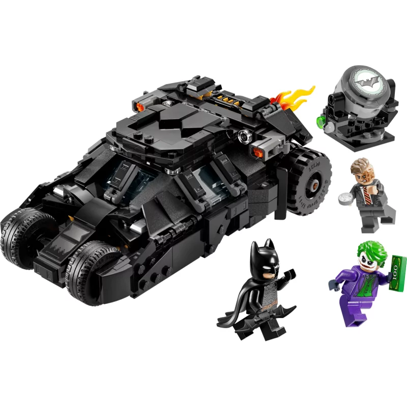 Image : LEGO 76303 La Batmobile Tumbler de Batman contre Double-Face et Le Joker