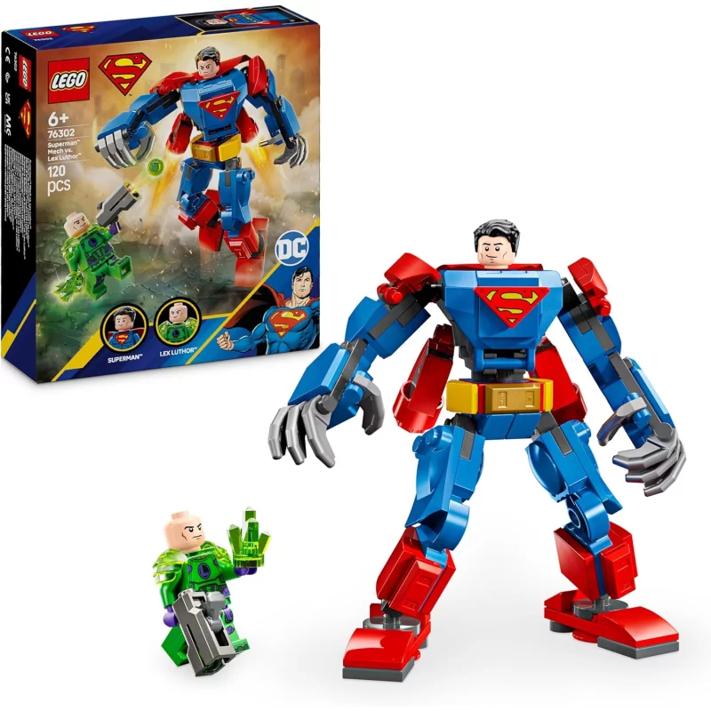 Image : LEGO 76302 Le robot de Superman contre Lex Luthor