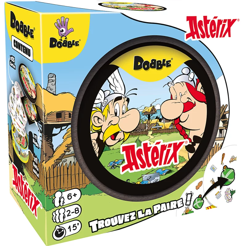 Image : Asmodee Dobble Astérix