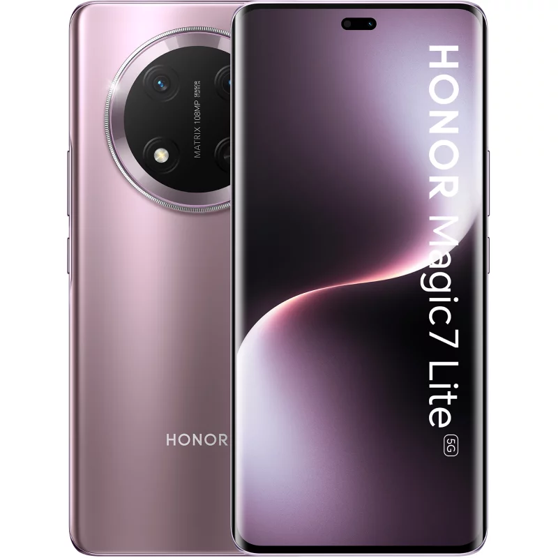 Image : HONOR Magic7 Lite Violet titane 256Go Smartphone