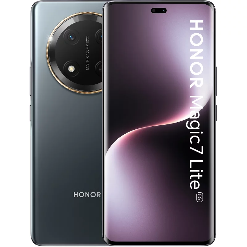 Image : HONOR Magic7 Lite Noir 256Go Smartphone