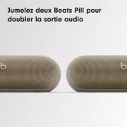 Image : BEATS Pill Champagne Enceinte portable