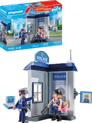 PLAYMOBIL 71733 Salle d'enquête de la Police  Action Heroes