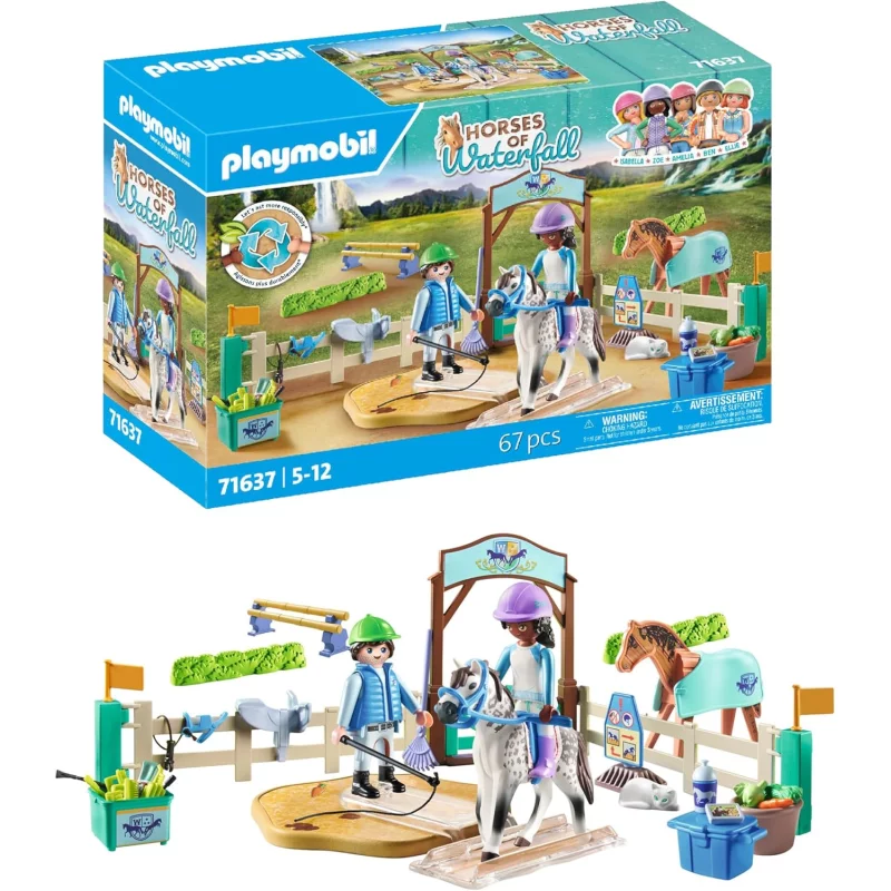 Image : Playmobil 71637 Ecole d'équitation - Horses of Waterfall