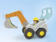 Image : Playmobil 71684 Junior : Pelleteuse