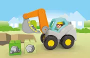 Image : Playmobil 71684 Junior : Pelleteuse