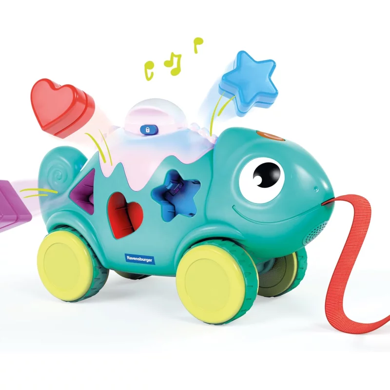 Image : Ravensburger Play+ Mon caméléon Lumineux des Formes et des Couleurs