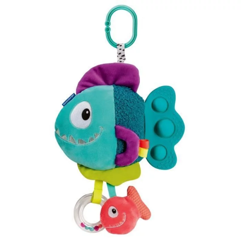 Image : Ravensburger Peluche Pop-it Piranha Bleu Play +