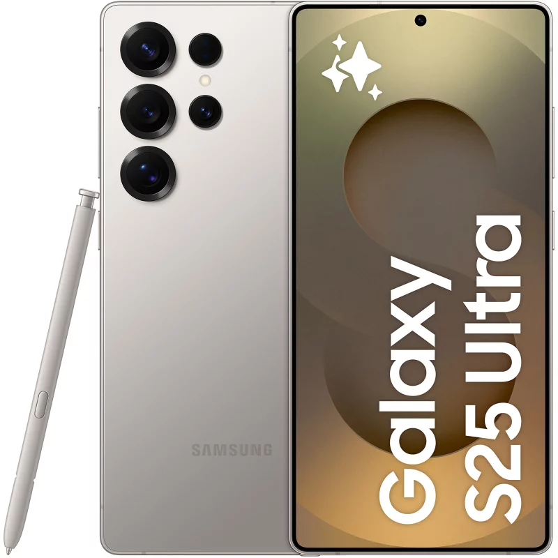 Image : SAMSUNG Galaxy S25 Ultra Gris Titane 256Go Smartphone