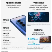 Image : SAMSUNG Galaxy S25+ Bleu nuit 256Go Smartphone
