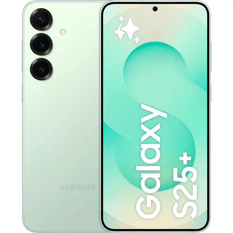 Image : SAMSUNG Galaxy S25+ Vert d'eau 256Go Smartphone