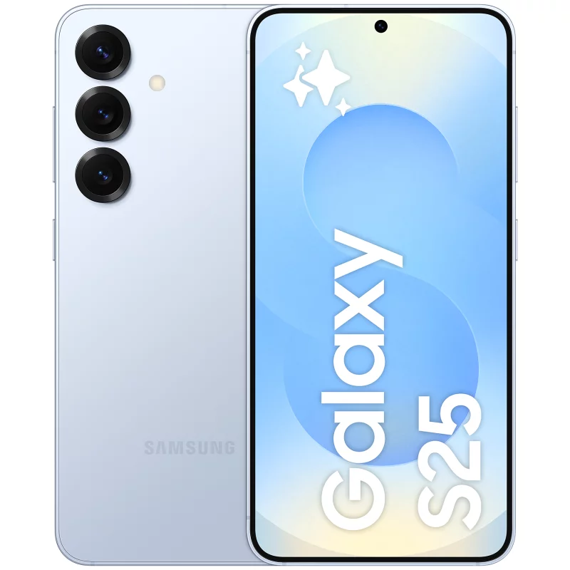 Image : SAMSUNG Galaxy S25 Bleu clair 128Go Smartphone