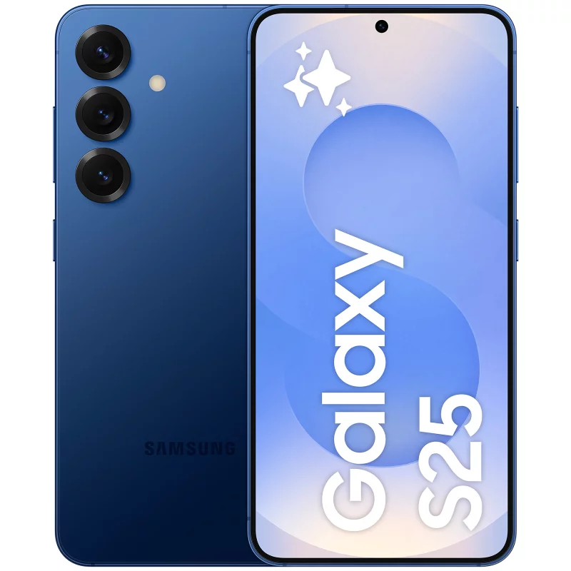 Image : SAMSUNG Galaxy S25 Bleu nuit 128Go Smartphone
