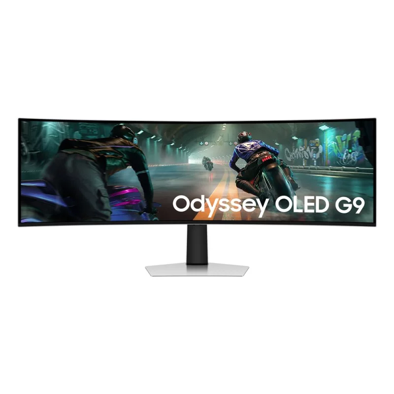Image : Samsung Odyssey OLED G9 49' Incurvé Gris - LS49DG910SUXEN