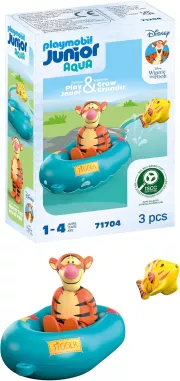 Playmobil 71704 Tigrou avec canot Junior & Disney