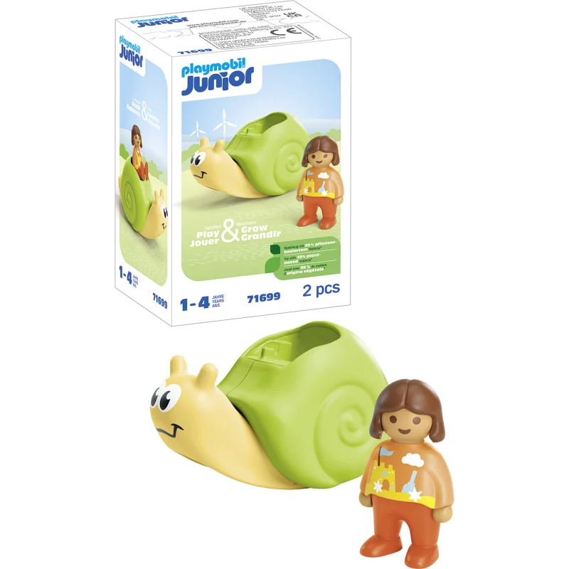 Image : Playmobil 71699 Enfant avec Escargot à Bascule Junior