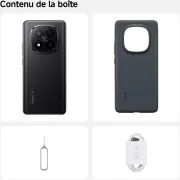 Image : XIAOMI Redmi Note 14 Pro+ 5G Noir 8 GO + 256 GO