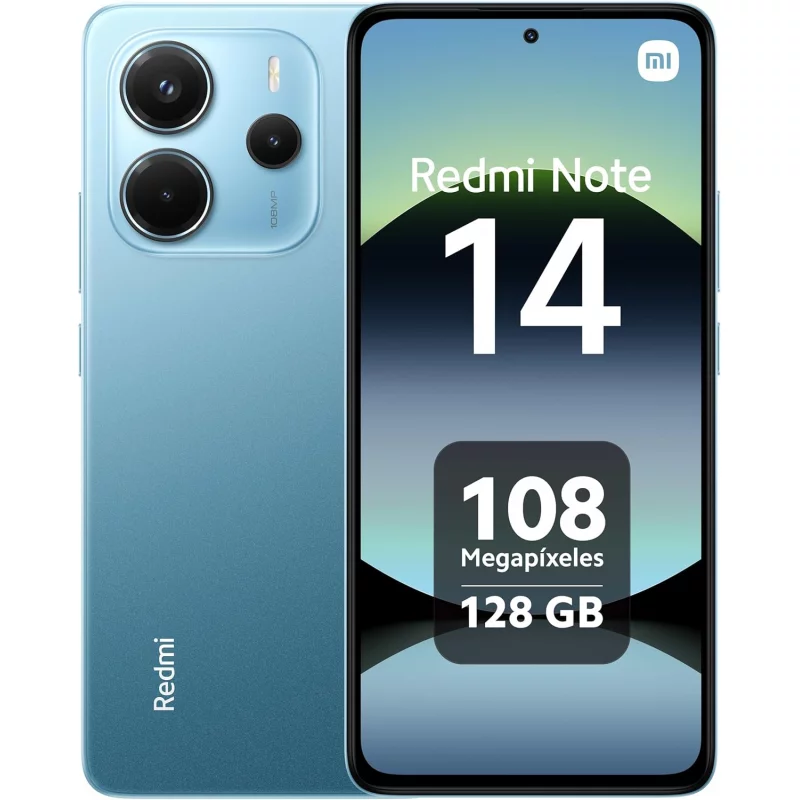 Image : XIAOMI Redmi Note 14 Bleu 6 GO + 128 GO