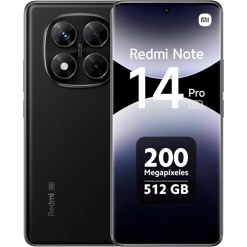 Image : XIAOMI Redmi Note 14 Pro 5G Noir 12 GO + 512 GO