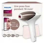 Philips Lumea Series 9900 BRI951/01 Blanc et Rose Epilateur à lumière pulsée