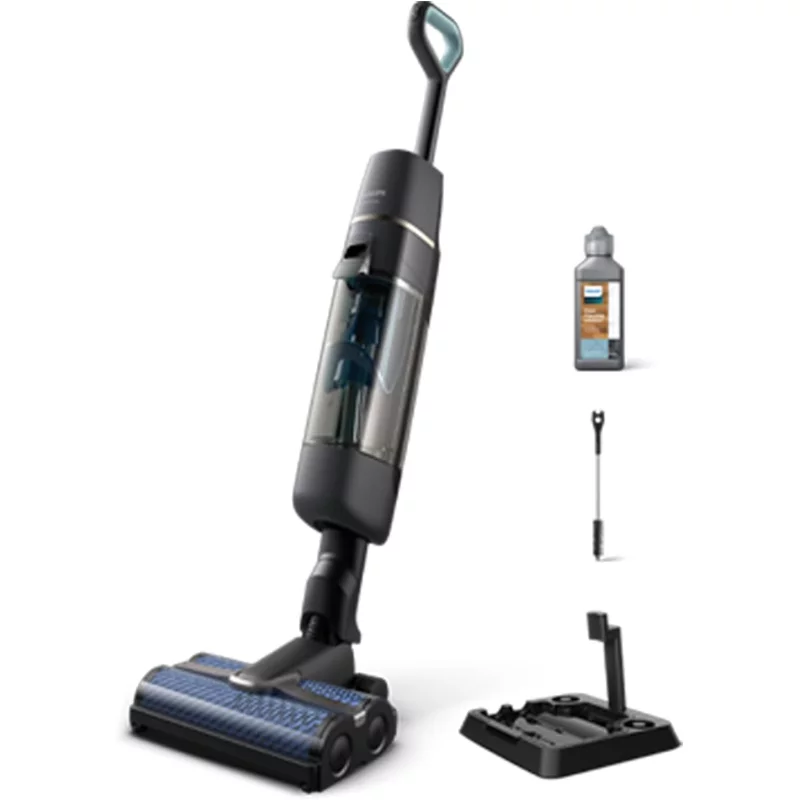 Image : Philips AquaTrio Cordless Série 7000 XW7110/01 Aspirateur balai